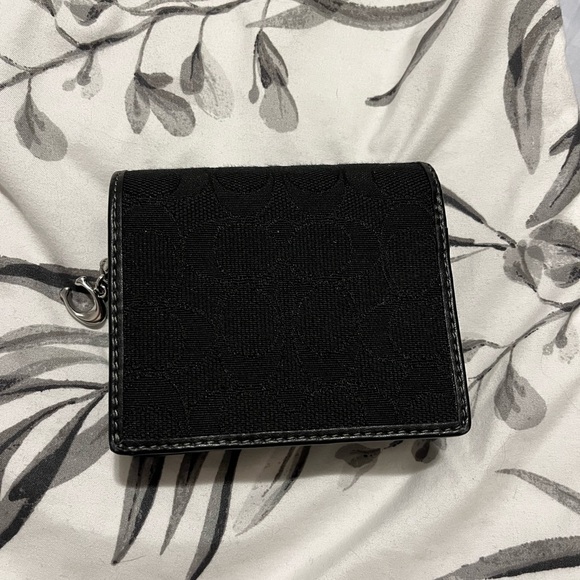 Coach snap wallet in signature jacquard - Picture 4 of 4